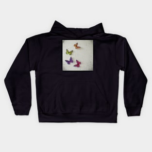 Oh to be a Butterfly Kids Hoodie